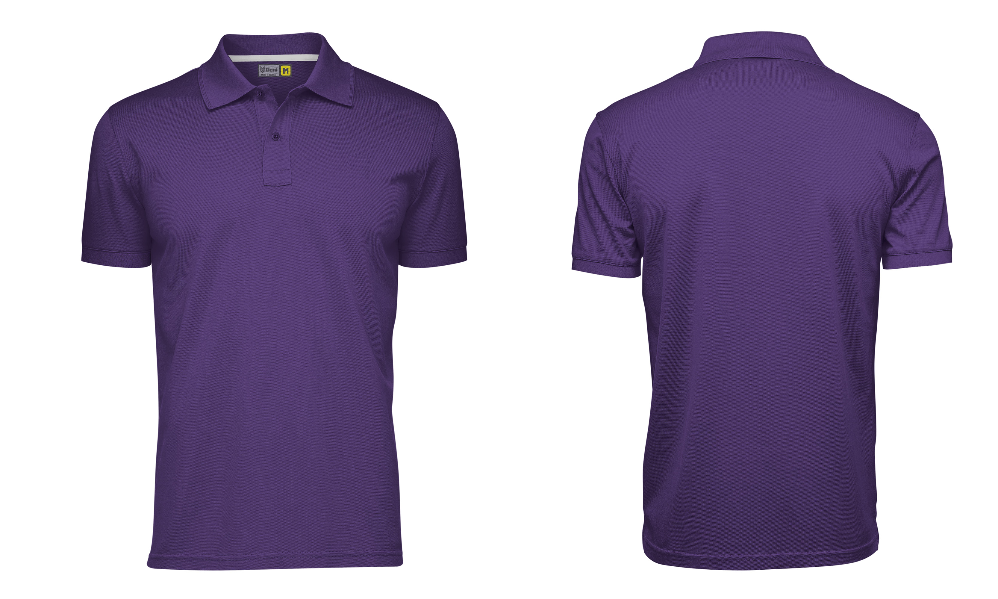 Áo Polo Guni Basic CSPL 42 Tím Huế