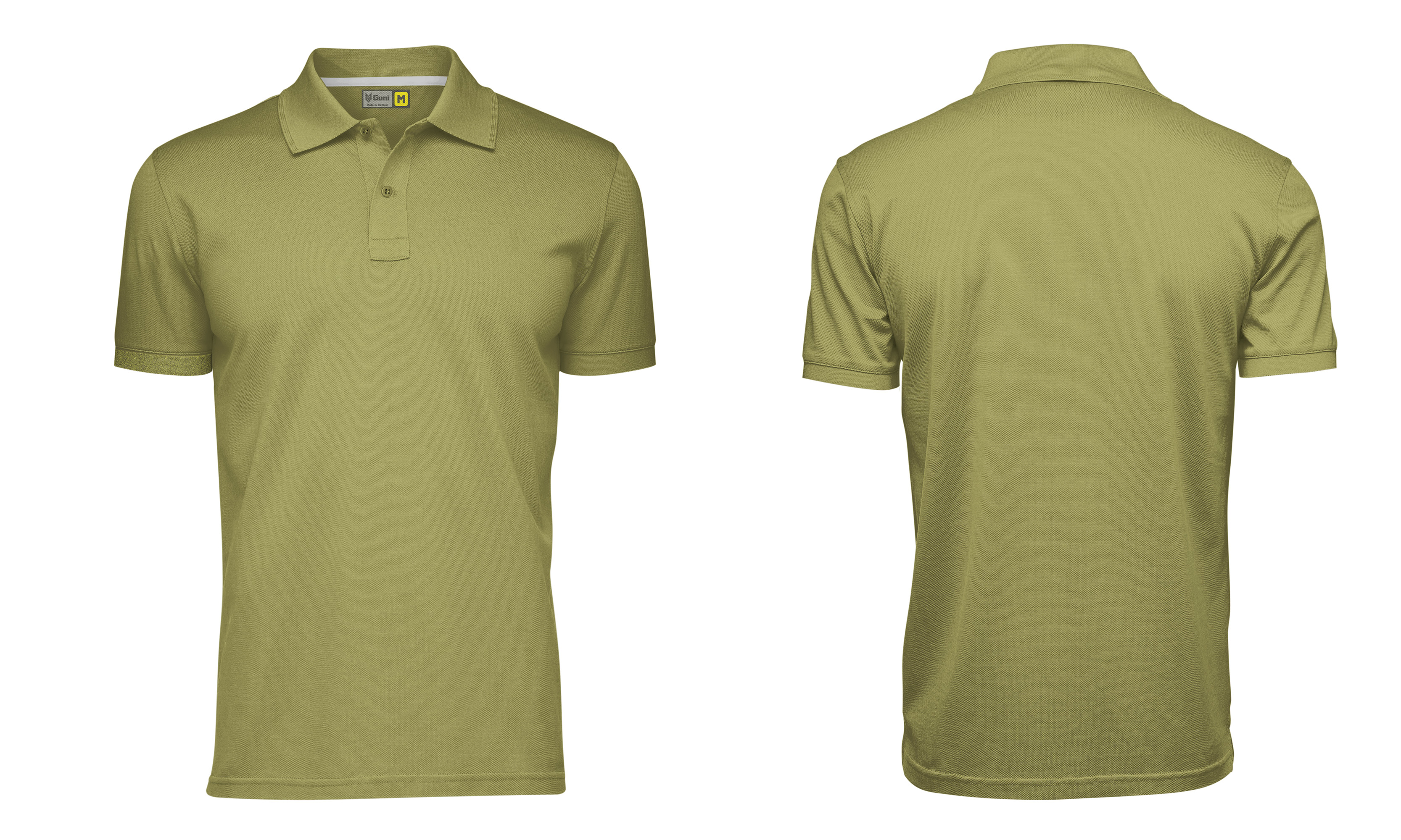 Áo Polo Guni Basic CSPL 13 Vàng Chanh