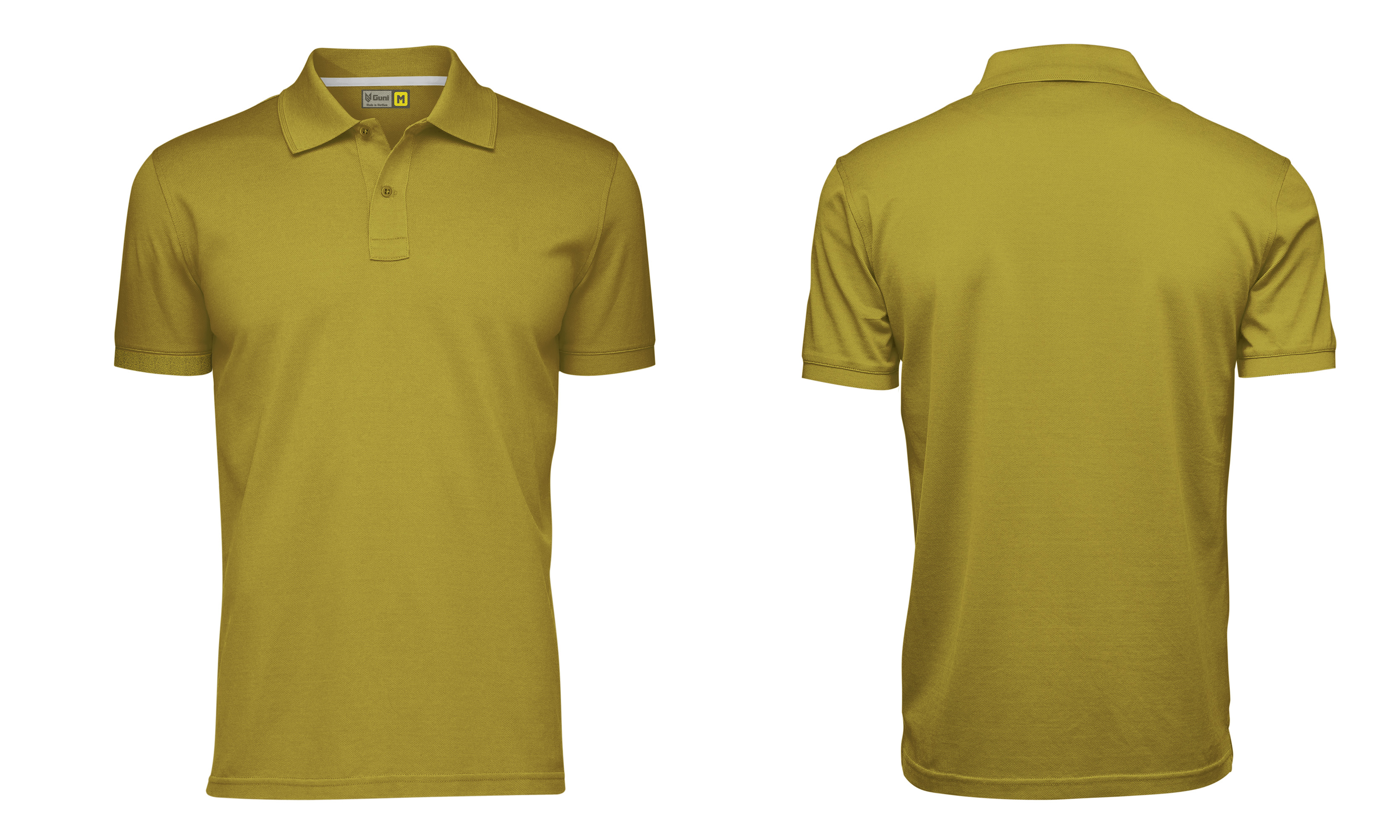 Áo Polo Guni Basic CSPL 26 Vàng Đậm