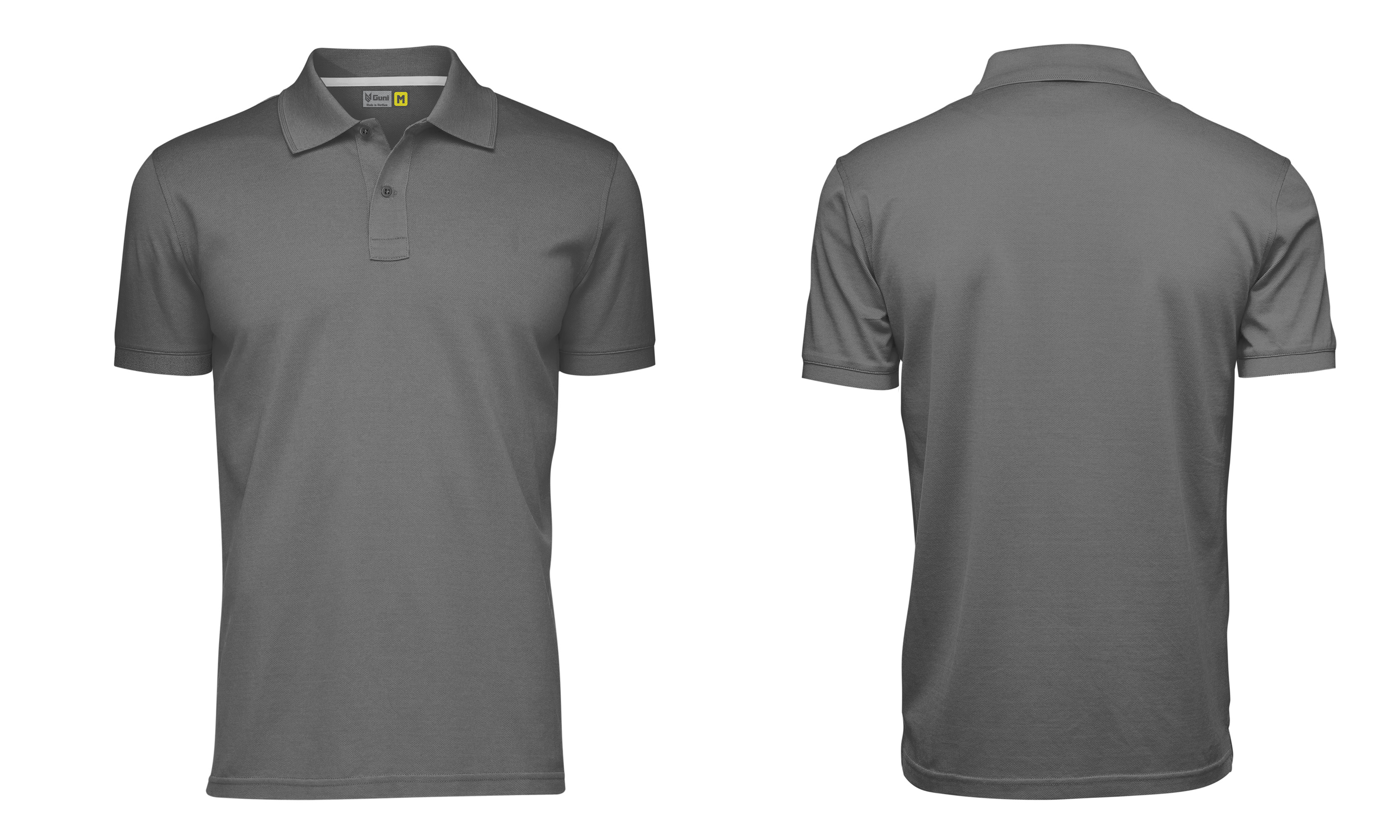 Áo Polo Guni Basic CSPL 16 Xám Xanh