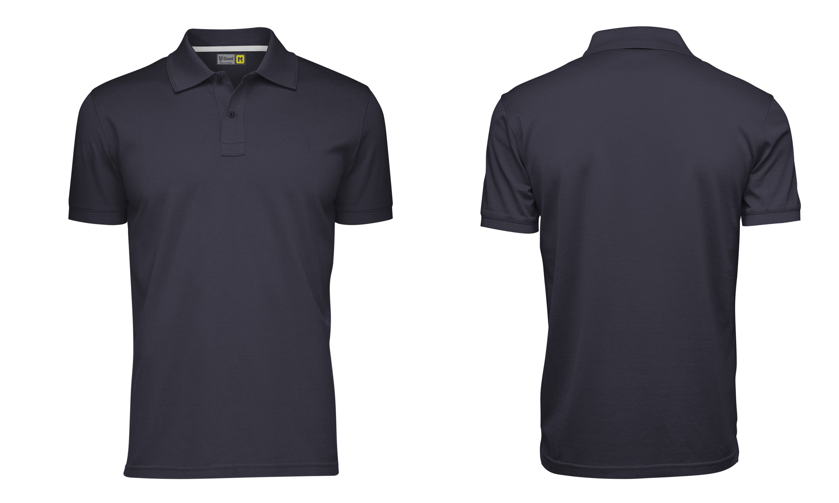 Áo Polo Guni Basic CSPL 02 Xanh Đen