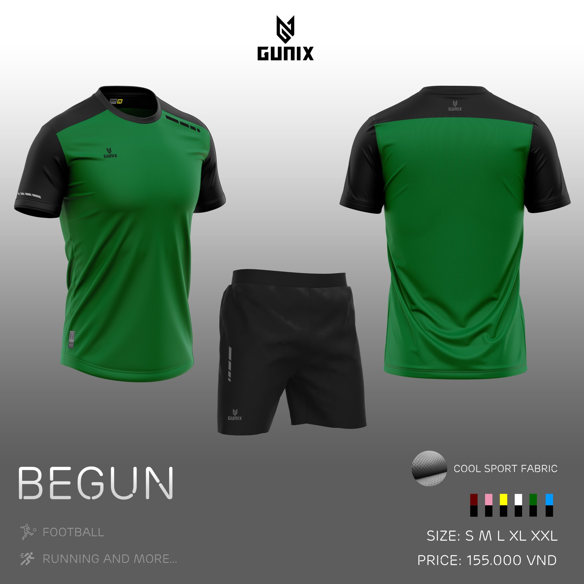 Áo Đá Bóng GuniX Begun