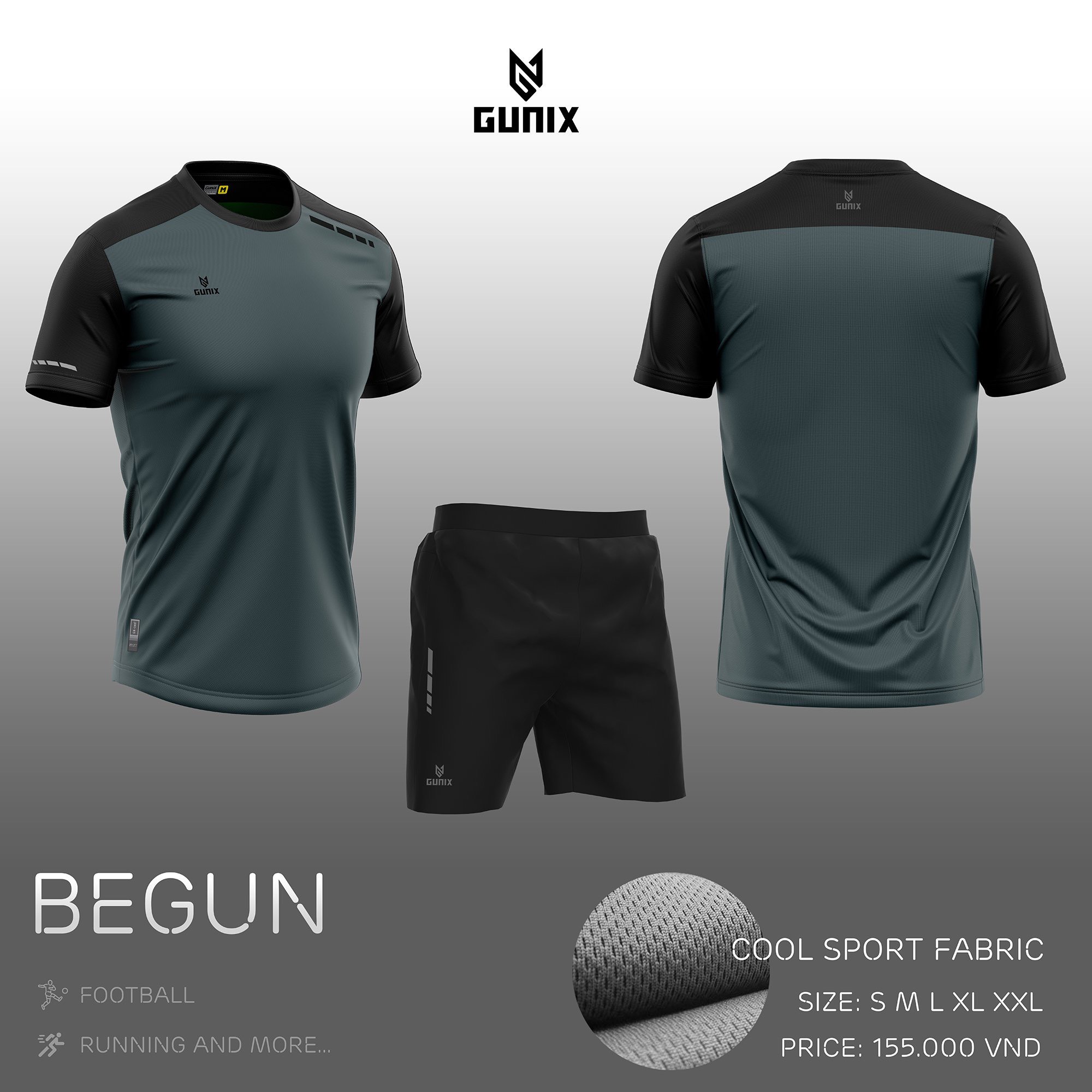 Áo Đá Bóng GuniX Begun
