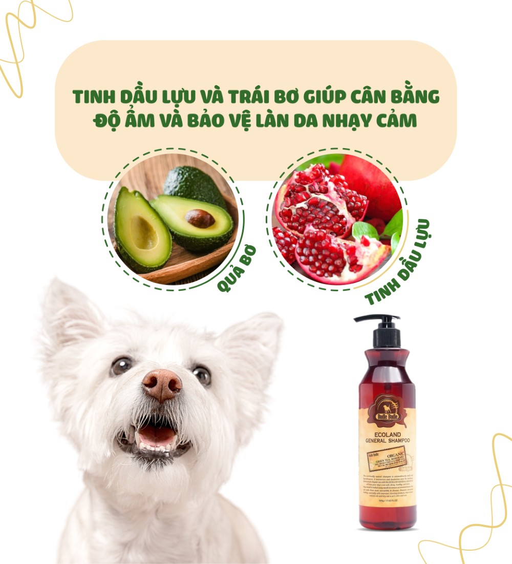 Dầu gội cho chó Budle'Budle