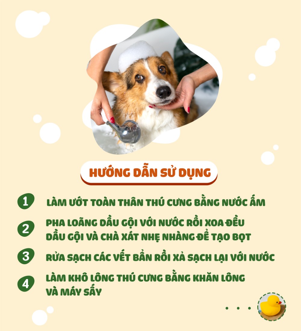 Dầu gội và xả cho chó Budle'Budle