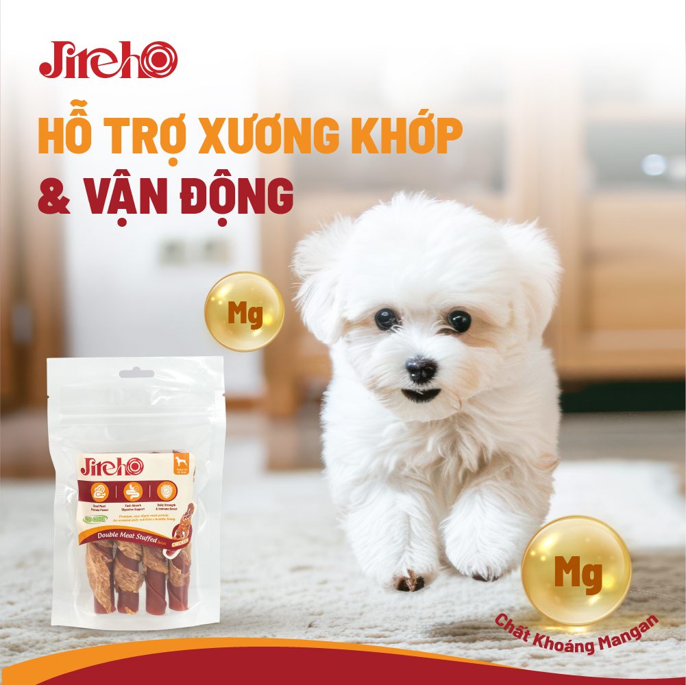 Que xoắn nhân thịt heo quấn gà