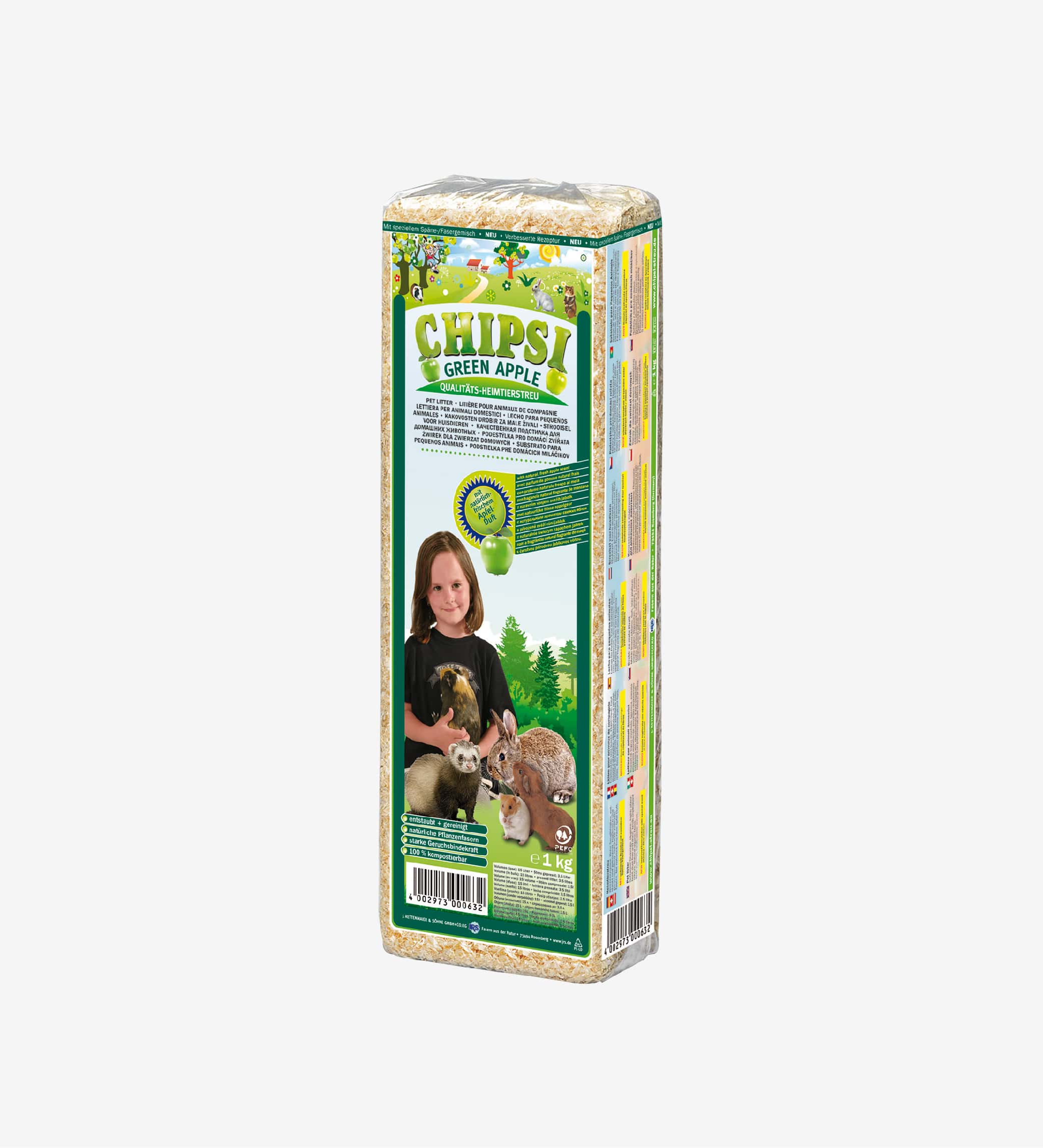 Lót chuồng cho thú nhỏ Chipsi Apple