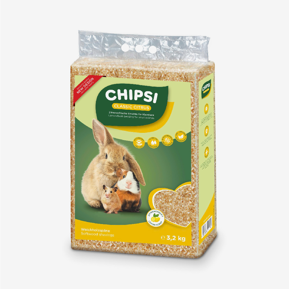 Lót chuồng cho thú nhỏ Chipsi Citrus
