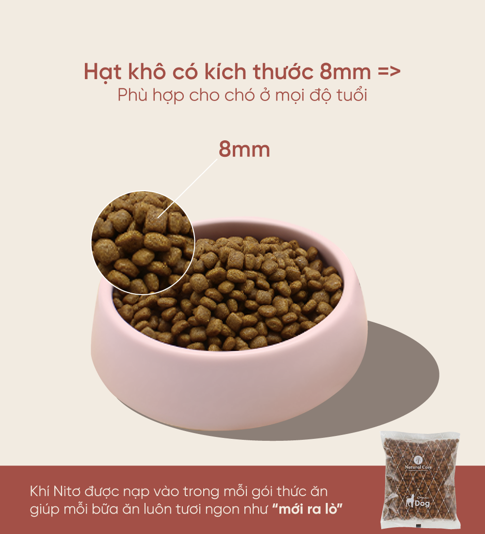 Thức ăn cho chó (Thịt vịt)