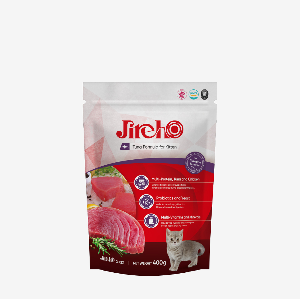Thức ăn JirehO Cá ngừ cho mèo con