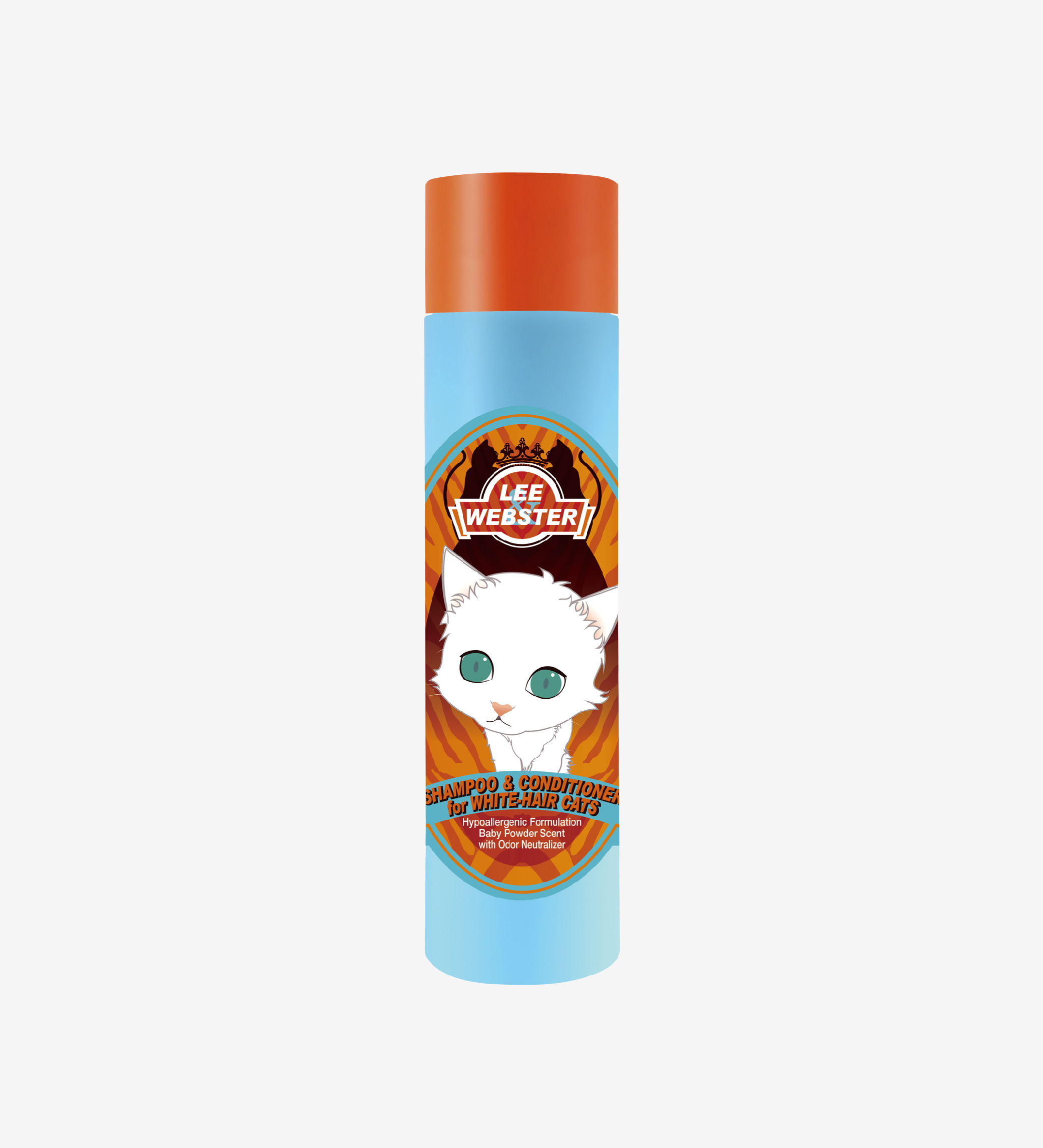 Dầu gội và xả mèo lông trắng Lee&Webster