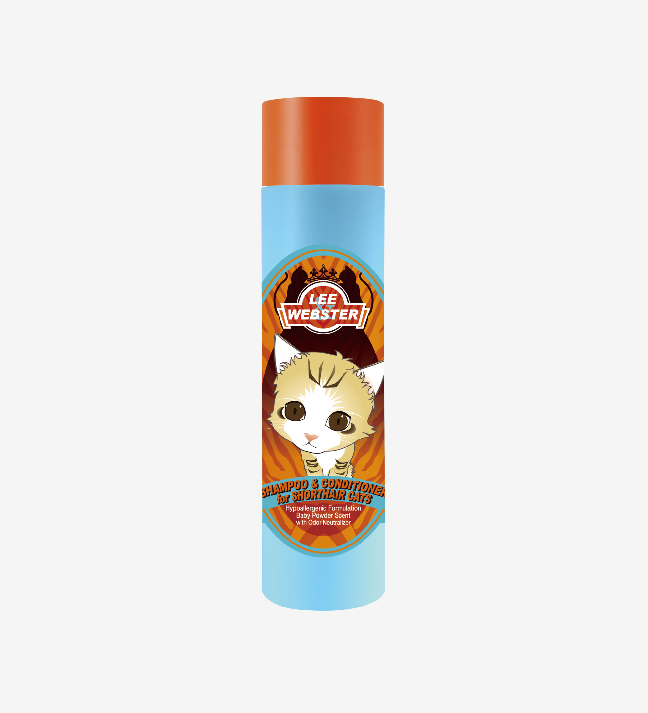 Dầu gội và xả mèo lông ngắn Lee&Webster
