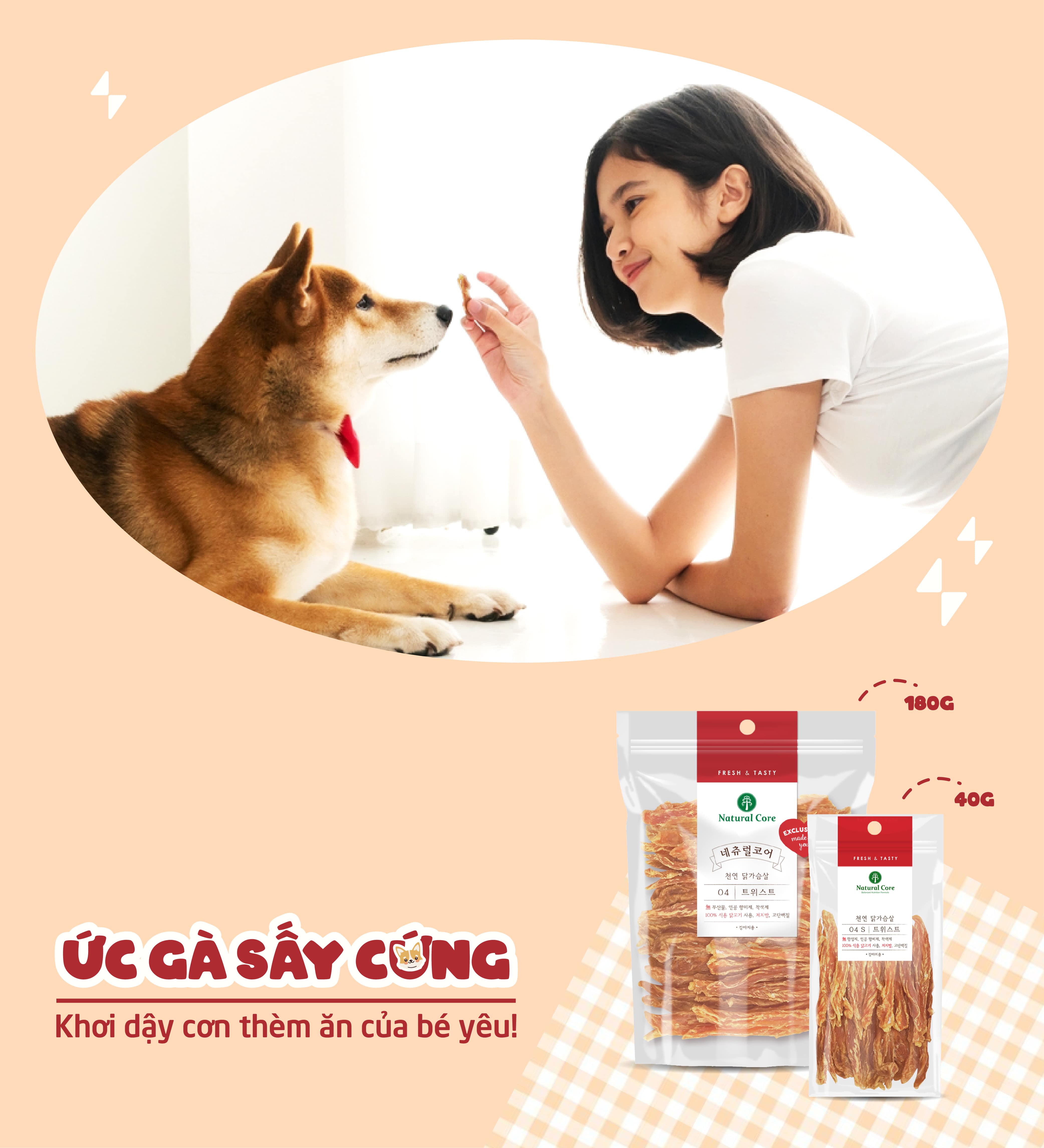 Thịt ức sấy cứng