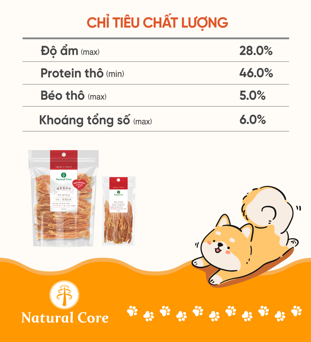 Thịt ức sấy cứng