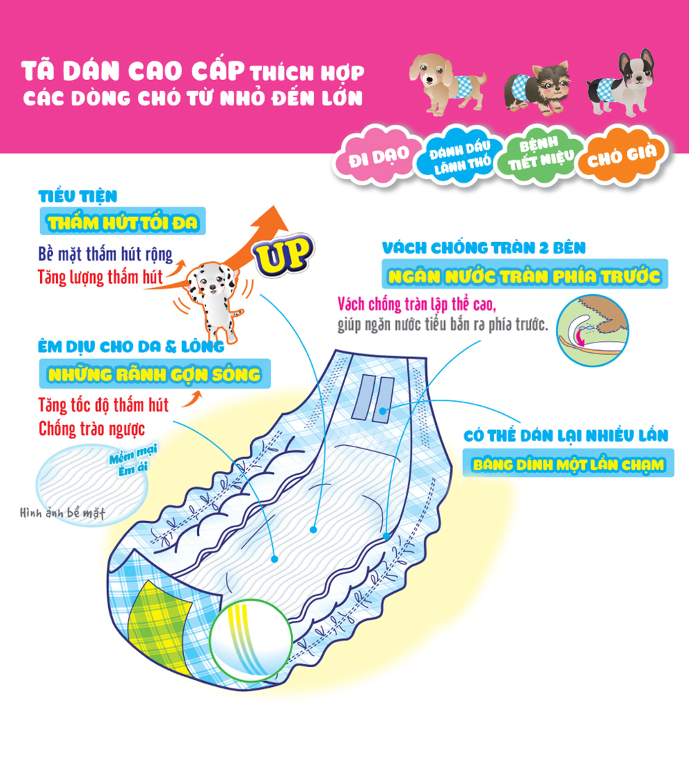 Tã quần cho bé trai