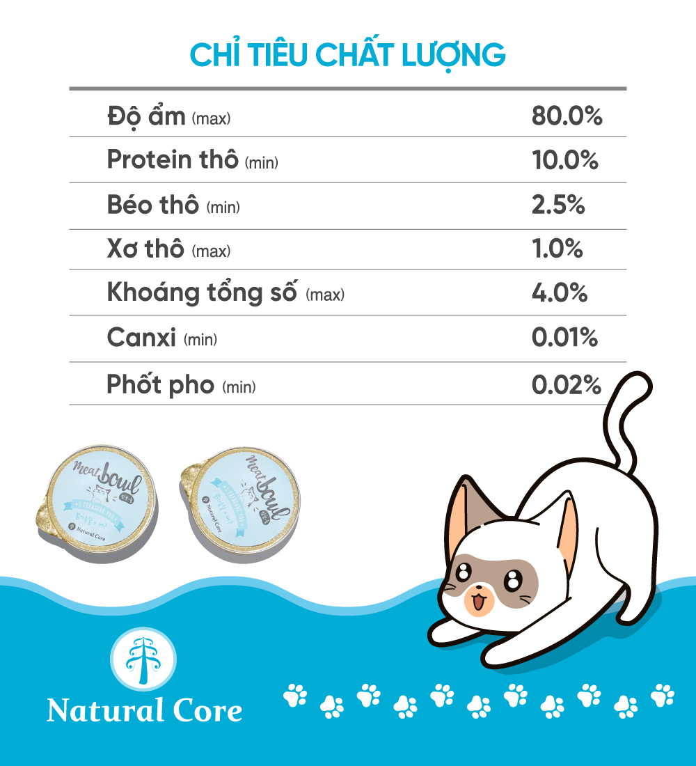 Pate gà và cá tuyết cho mèo