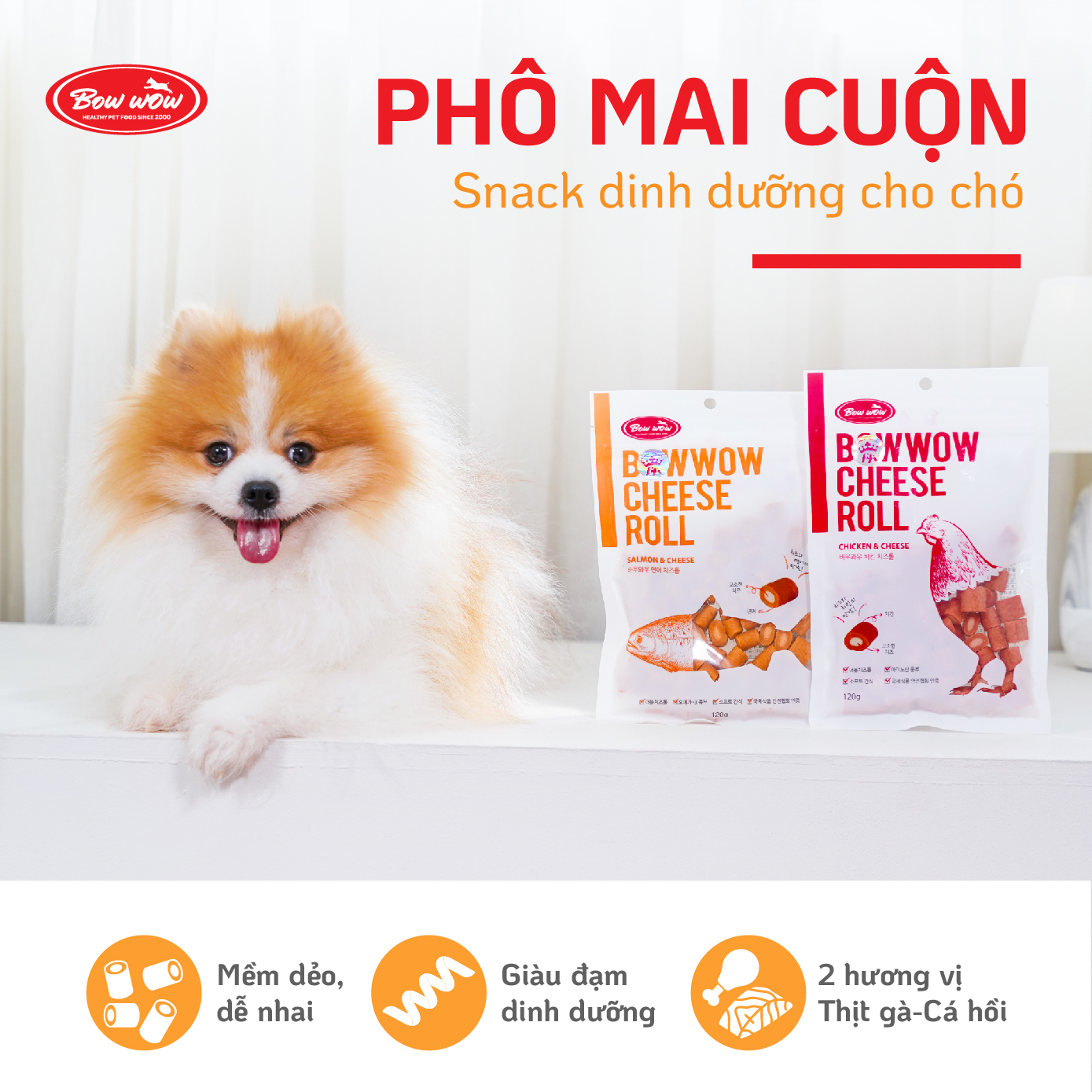 Phô mai cuộn