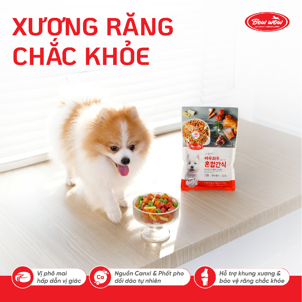 Snack hỗn hợp cho chó
