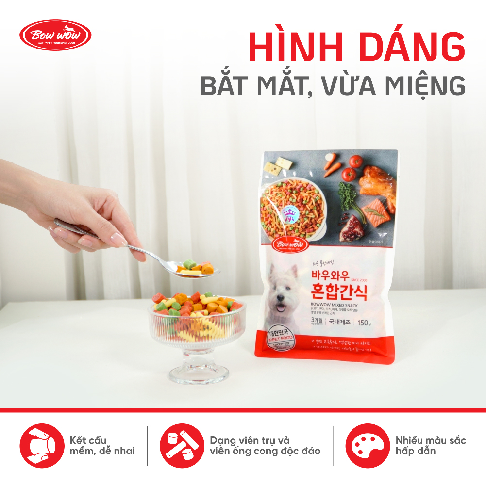 Snack hỗn hợp cho chó