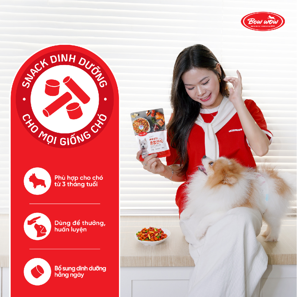 Snack hỗn hợp cho chó
