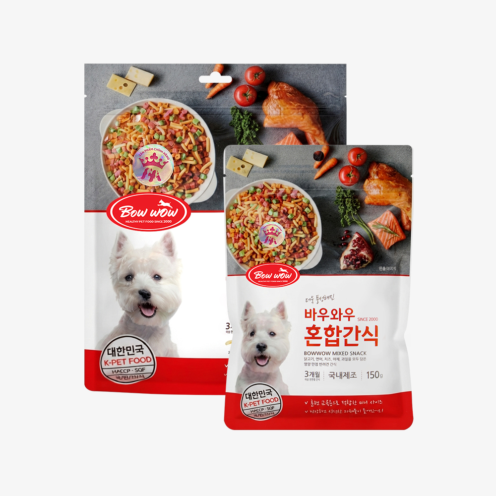 Snack hỗn hợp cho chó