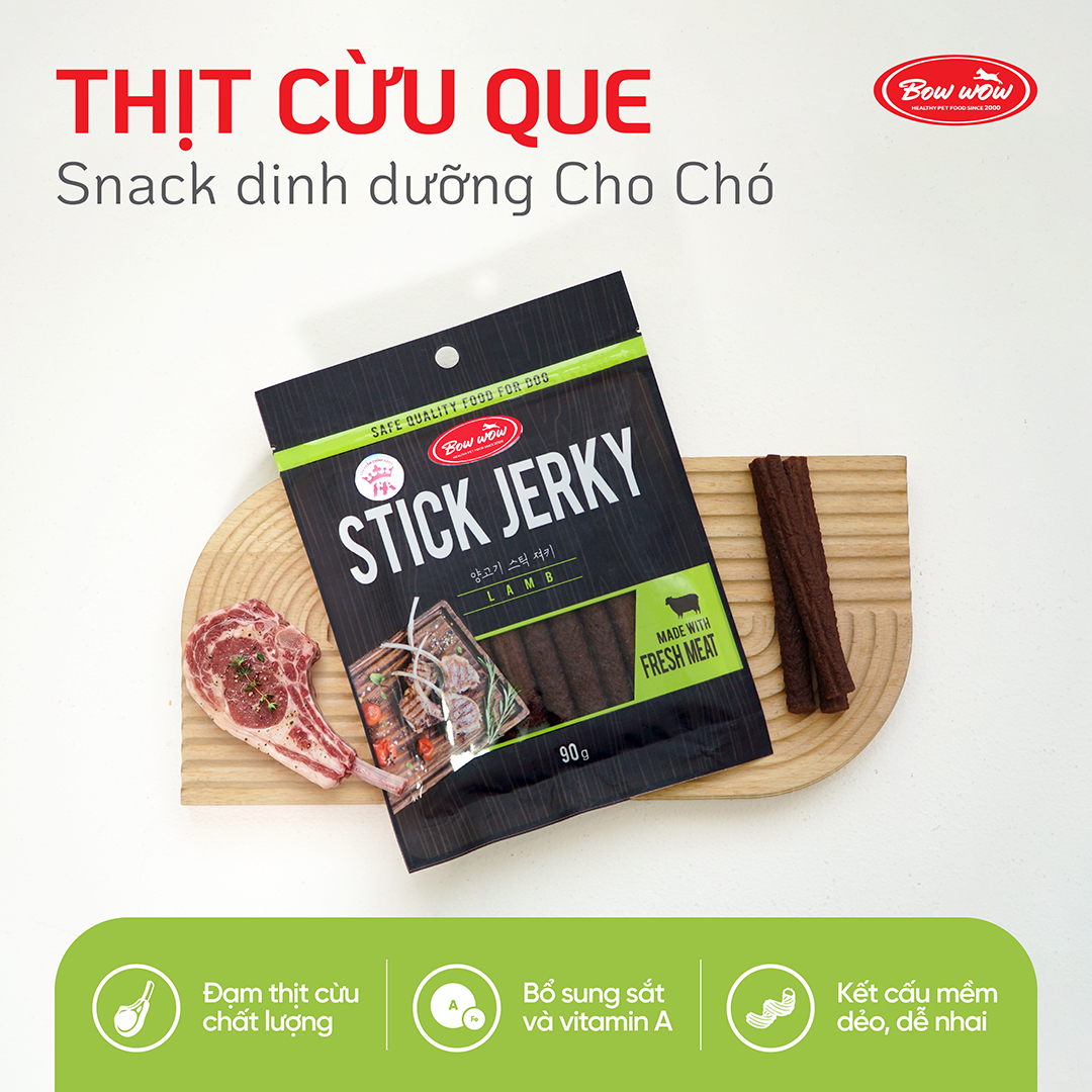 Thịt cừu que cho chó