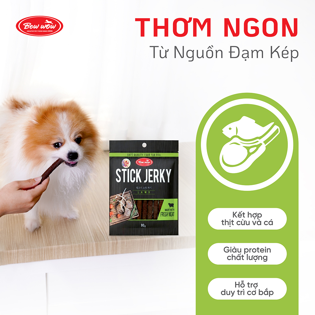 Thịt cừu que cho chó