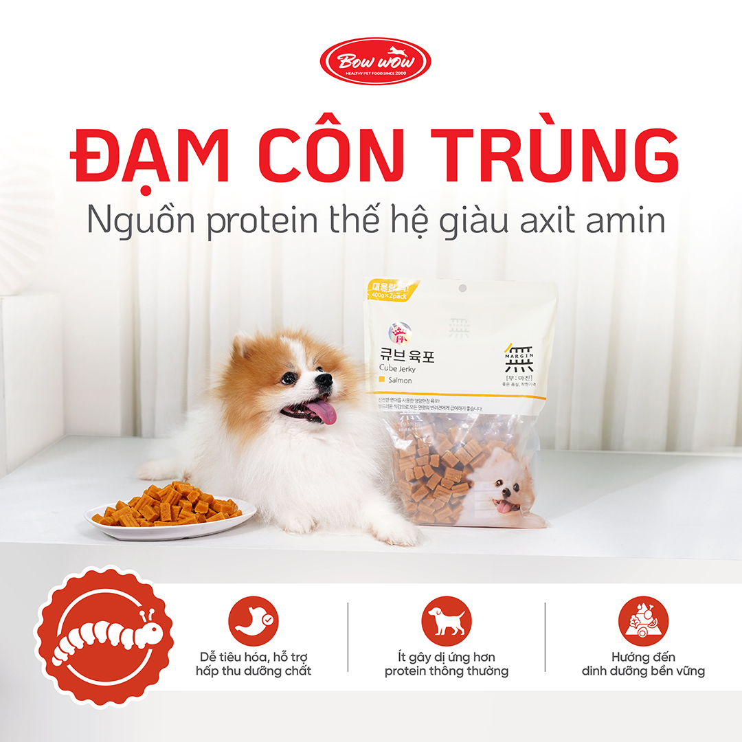 Thịt viên sấy mềm cho chó