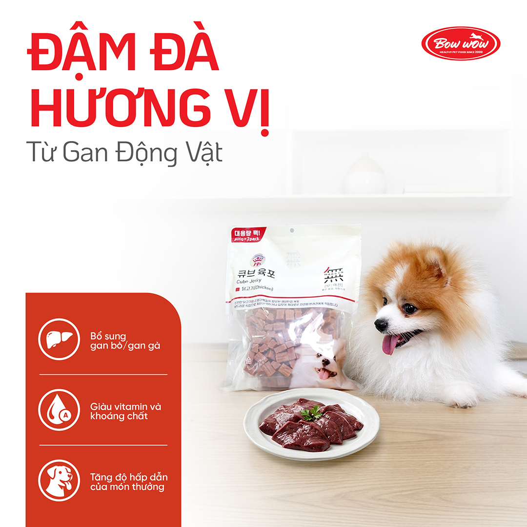 Thịt viên sấy mềm cho chó