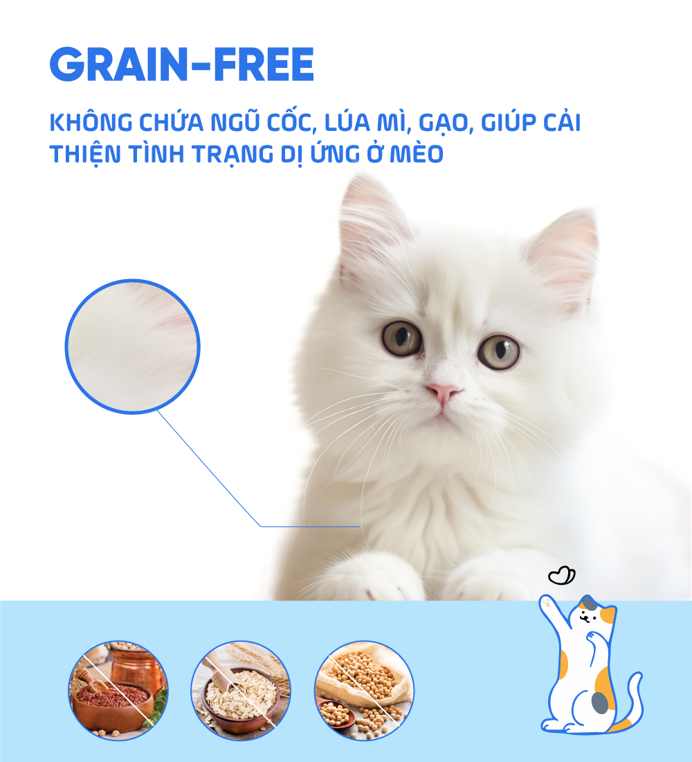 Thức ăn hạt mềm cho mèo Zenith Hairball