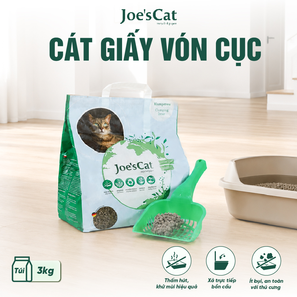 Cát giấy vón cục Joe's Cat