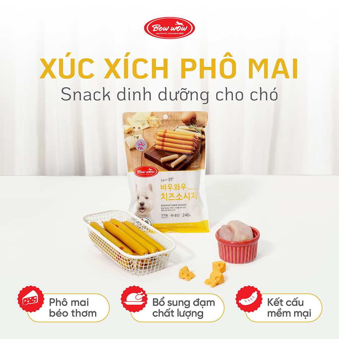 Xúc xích phô mai Bowwow
