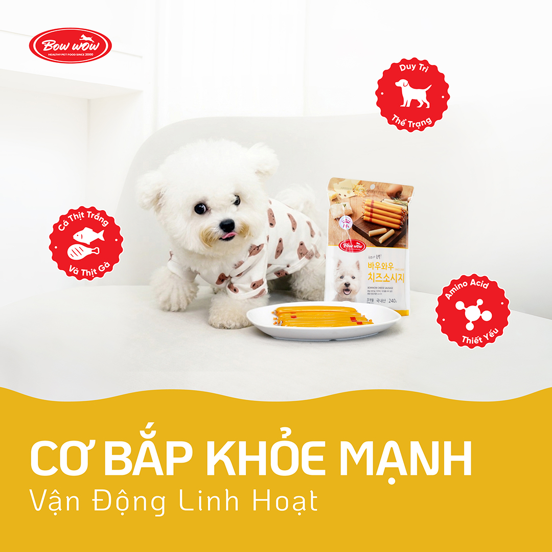 Xúc xích phô mai Bowwow