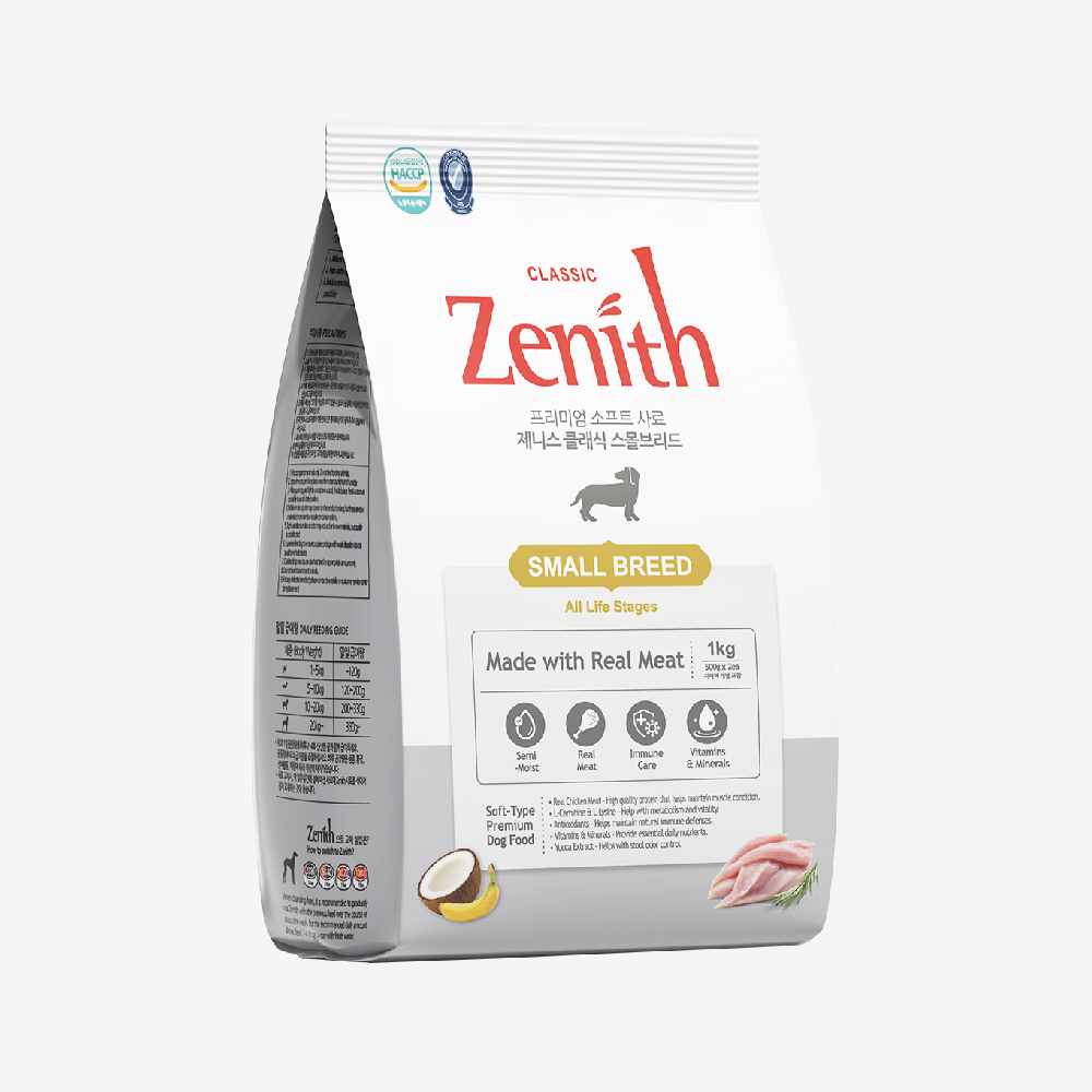 Thức ăn hạt mềm Zenith chó giống nhỏ