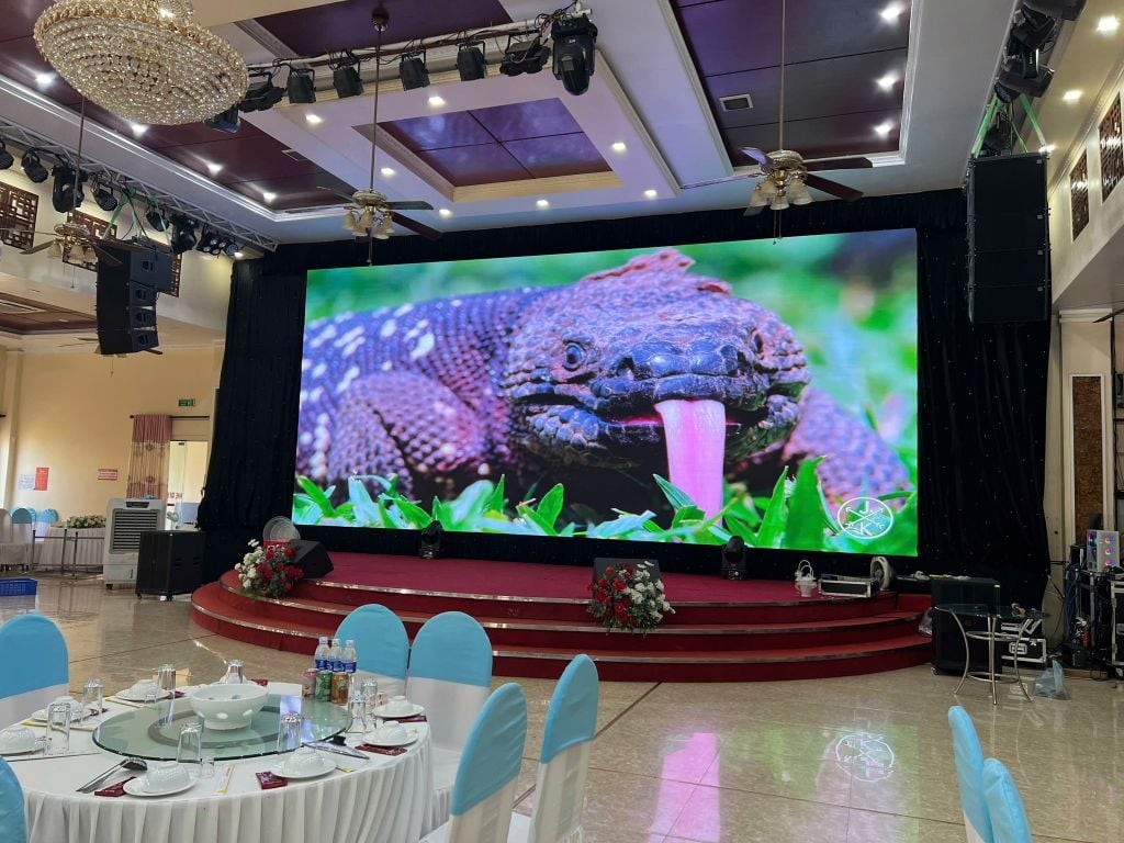 Màn hình LED LC3.076P AV Master Group – Điểm nhấn sang trọng cho tiệc cưới đẳng cấp