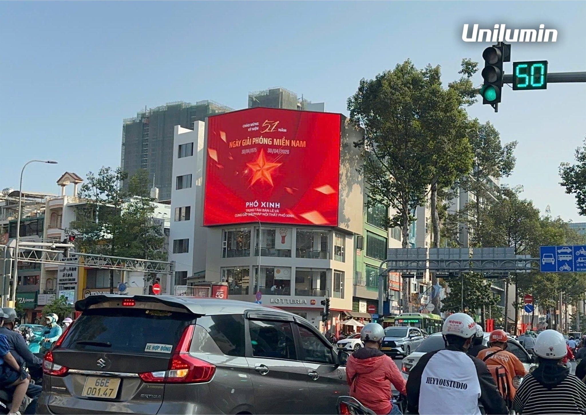 Màn hình LED Unilumin Goldsun