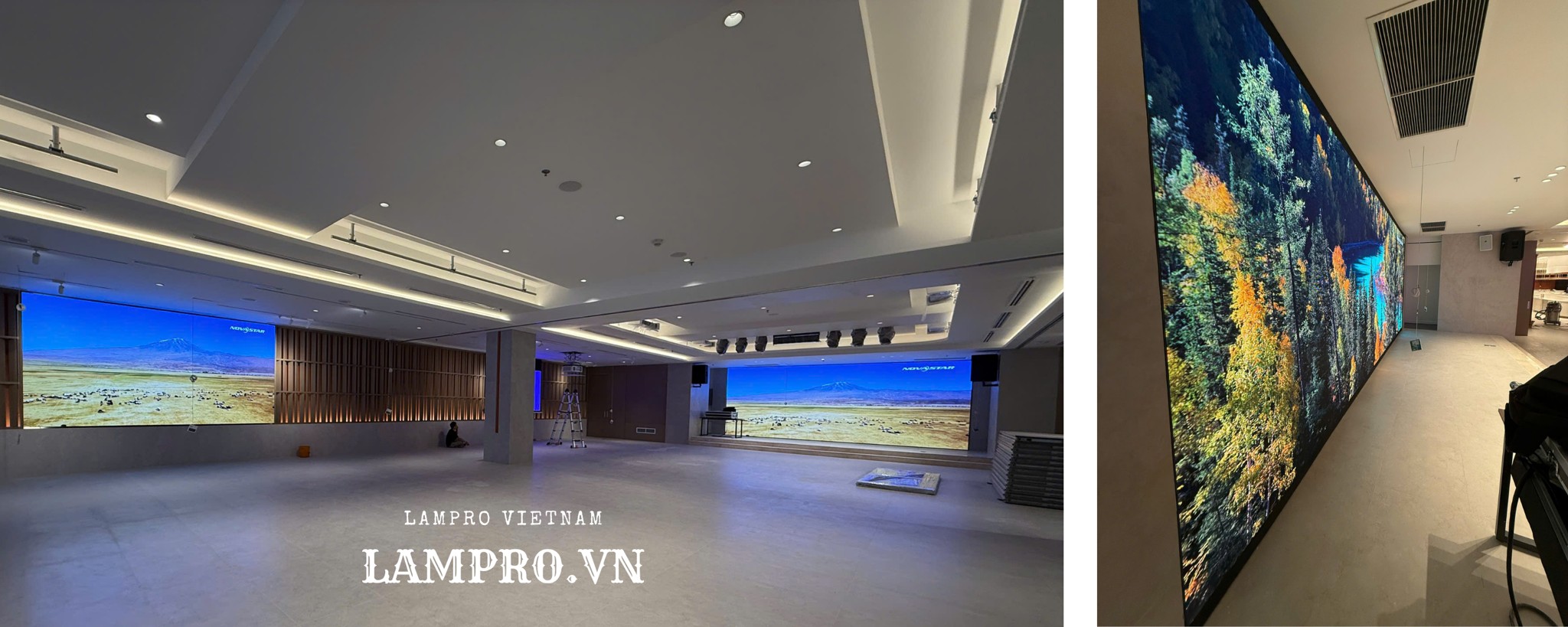 Màn hình LED AV Master Group BNX tại The Chapel at Saigon