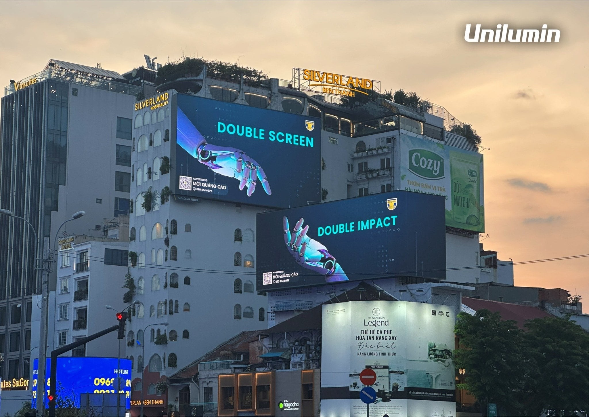 Màn hình LED Unilumin Goldsun