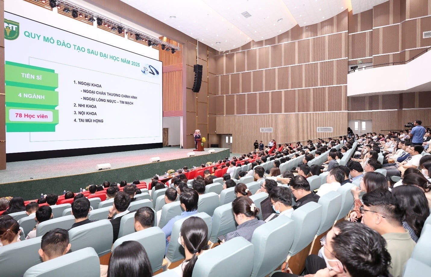 Màn hình LED AV Master Group giảng đường Đại học Y Phạm Ngọc Thạch