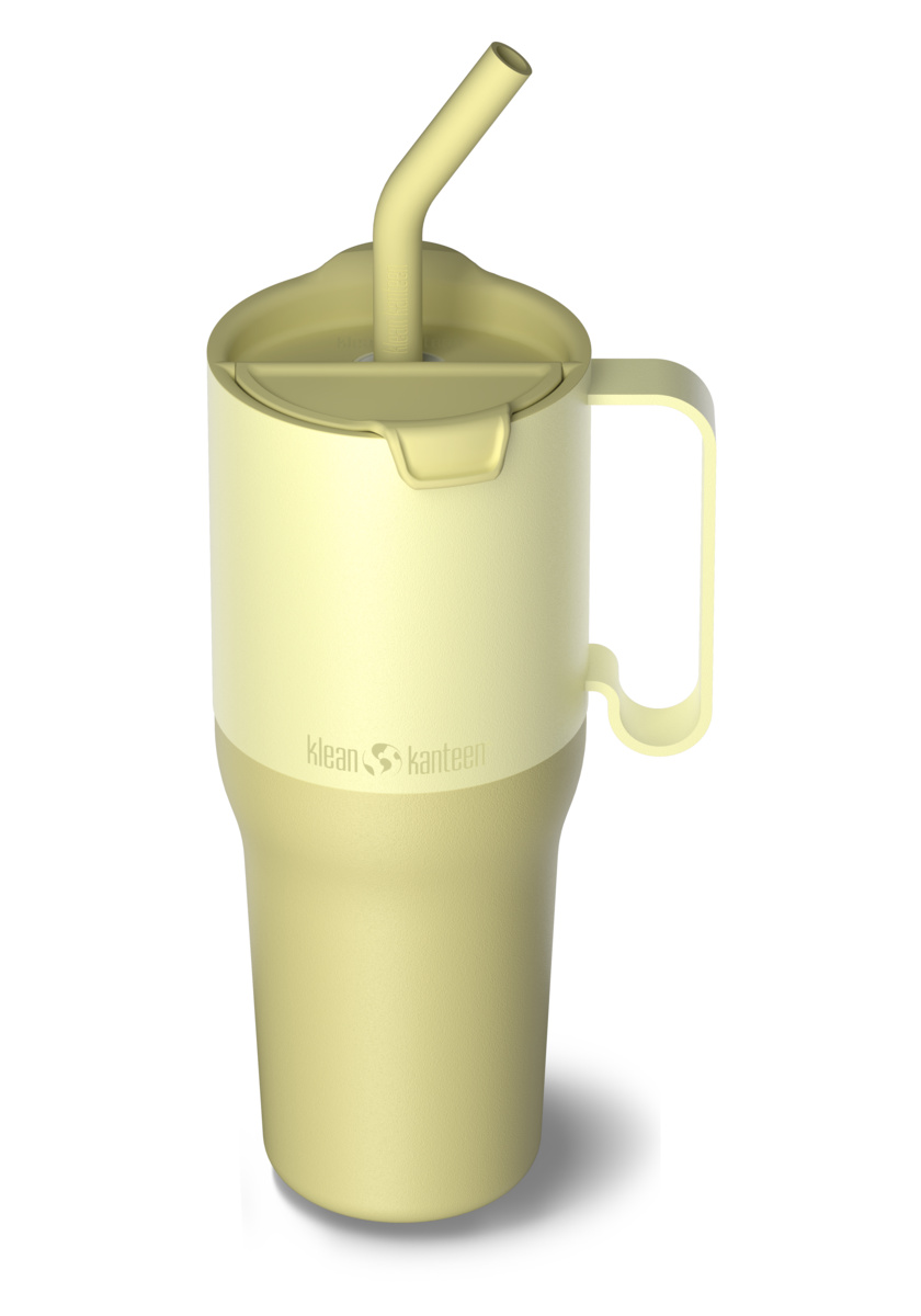 Ly Giữ Nhiệt Dung Tích Lớn Klean Kanteen Rise Tumbler 36oz 1064ml Nắp Ống Hút Flip Straw Lid, Inox 18/8 Chính Hãng
