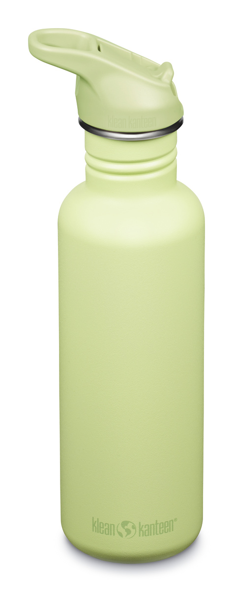 Bình Nước Inox Klean Kanteen Classic 27oz 800ml Nắp Thể Thao Flip Seal Sport Cap, Inox 18/8 Chính Hãng