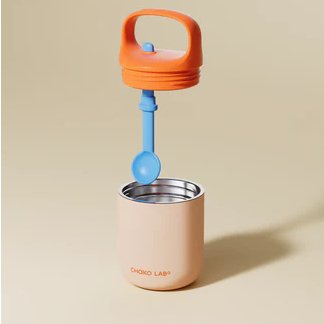 Bình Giữ Nhiệt Inox 316 Chako Lab Baobao 450ml Có Muỗng Tích Hợp