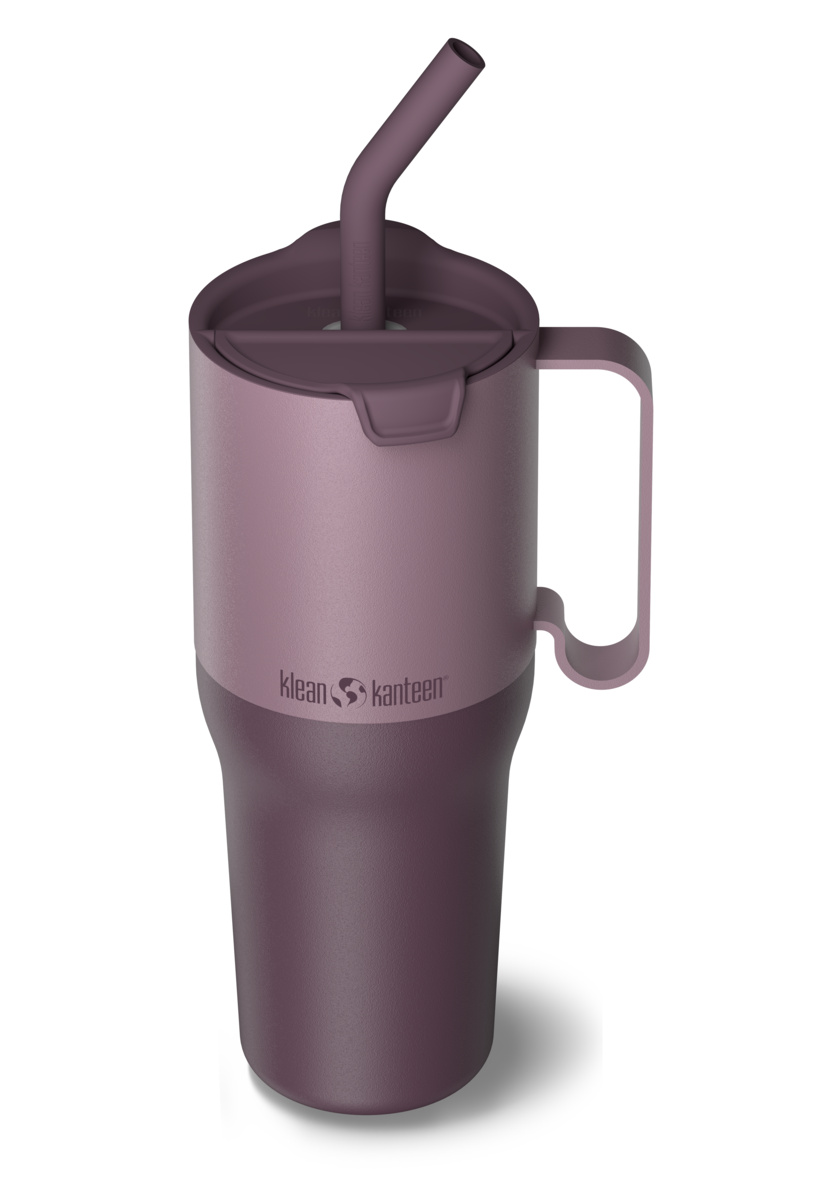 Ly Giữ Nhiệt Dung Tích Lớn Klean Kanteen Rise Tumbler 36oz 1064ml Nắp Ống Hút Flip Straw Lid, Inox 18/8 Chính Hãng