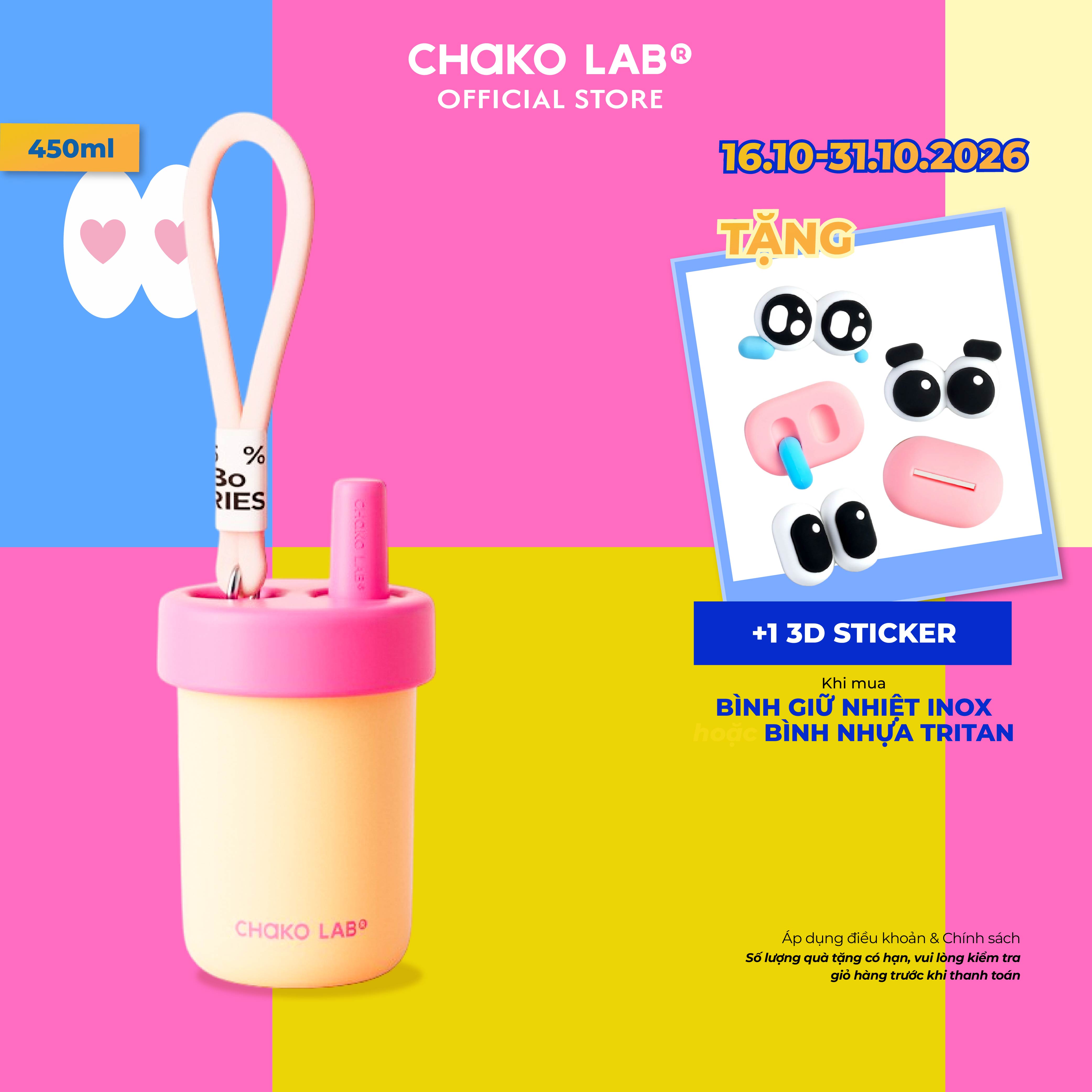 Bình Giữ Nhiệt Inox 316 Chako Lab BoBo 485ml