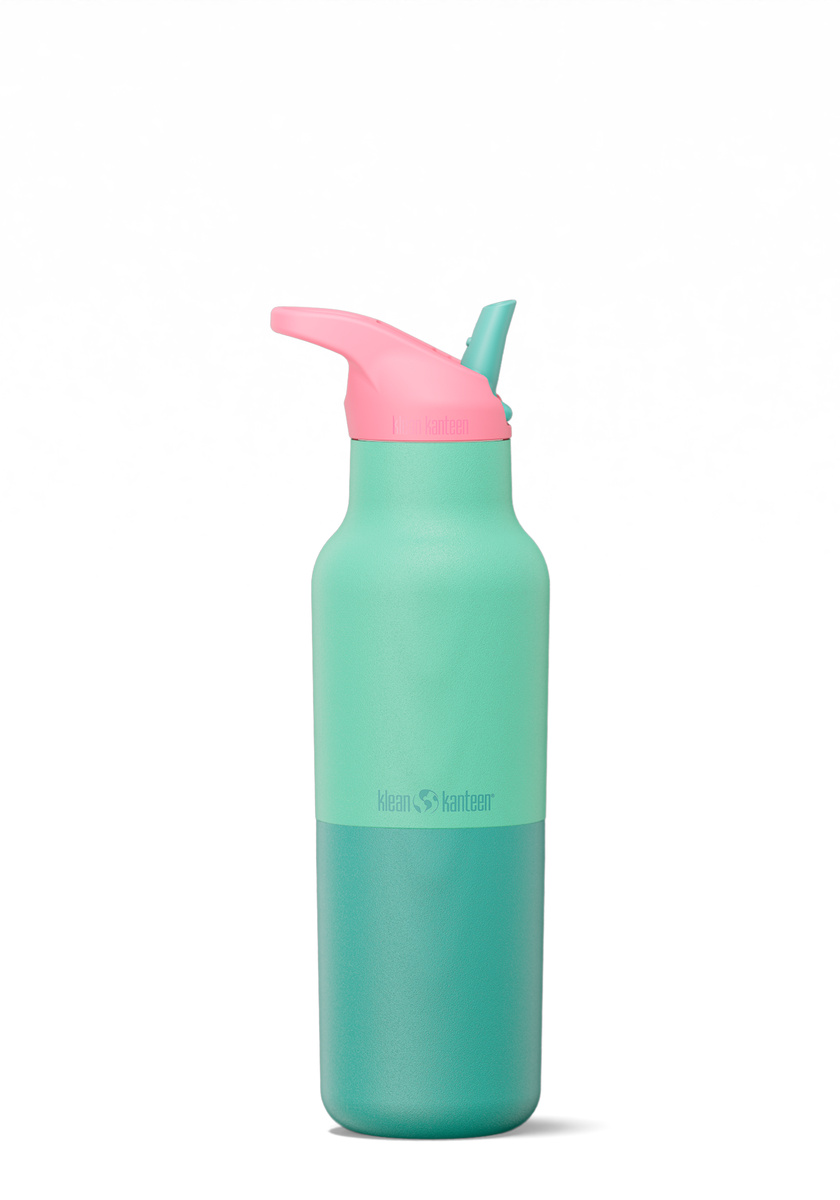 Bình Giữ Nhiệt Klean Kanteen Rise Classic 16oz 473ml Nắp Bật Flip Seal Sport Cap, Inox 18/8 Chính Hãng