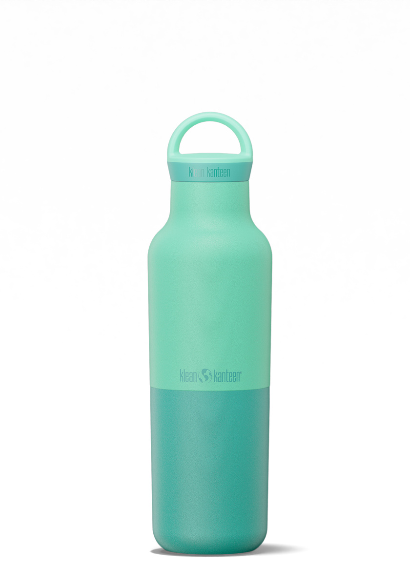 Bình Giữ Nhiệt Klean Kanteen Rise Classic 20oz 592ml Nắp Quai Arch Loop Cap, Inox 18/8 Chính Hãng