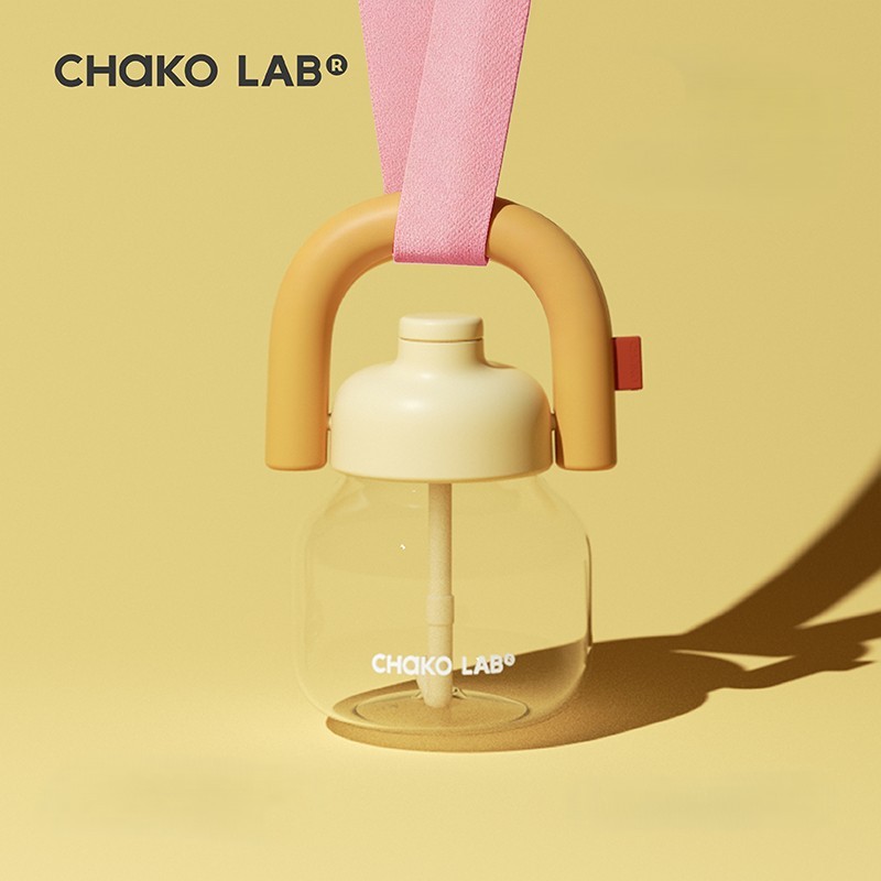 Bình Nước Nhựa Tritan Chako Lab LinLin Kettle Bell 1150ml