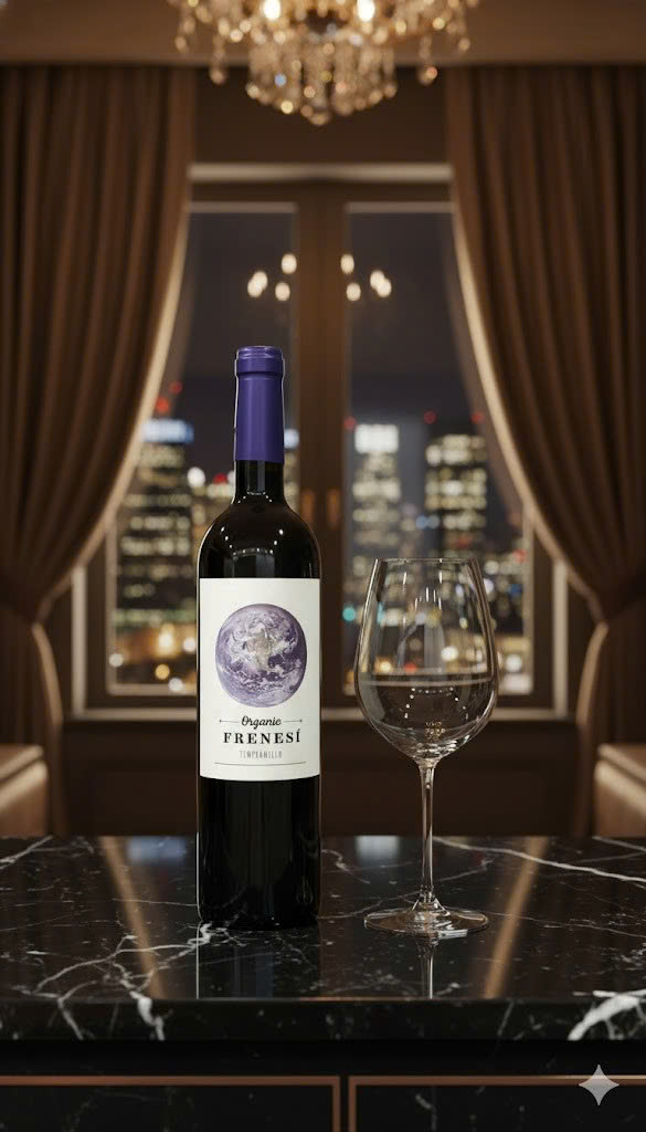 Rượu vang đỏ Organic Tempranillo "Frenesi" 750ml (Tím)