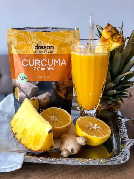 Bột nghệ nguyên chất hữu cơ Dragon Superfoods