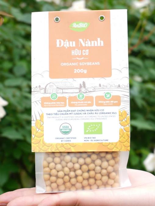 Đậu nành hữu cơ Anbio 200g